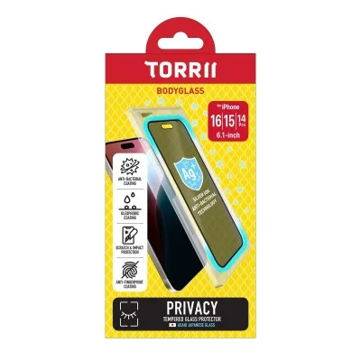 Torrii Bodyglass Iphone 16 / 15 / 14 Pro Screen Protector Glass - Privacy